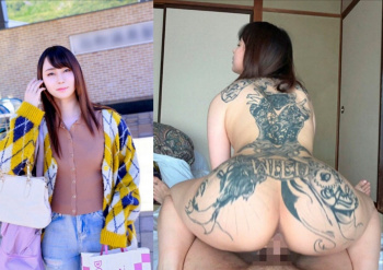 脱いだら凄いタトゥー入れていた5歳の娘がいる一条さんの画像