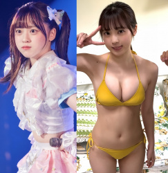 「橋本環奈すぎる」とバズった中川心(21)のエッチな谷間の画像