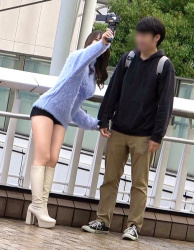 彼女持ちの通行人を即釣りする「歩くエロス」のみいちゃん23歳の画像