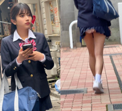 元アイドルの北岡果林が素人JK役で生々しいパンチラ披露の画像