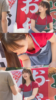 移動販売の弁当屋で胸チラしてたゆいさんのハメ撮りが流出の画像
