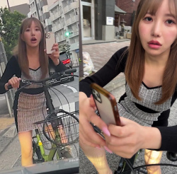 交通トラブルで揉めた自転車ギャルに中出し制裁した問題の映像の画像