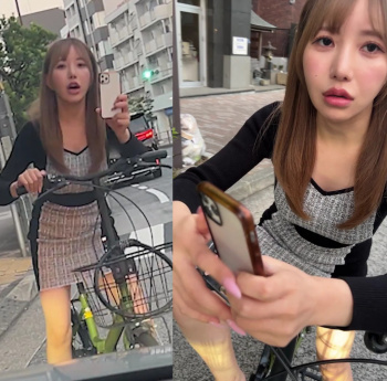 交通トラブルで揉めた自転車ギャルに中出し制裁した問題の映像の画像