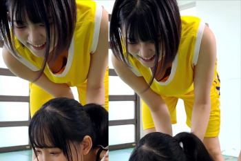 虹村ゆみさんのバスケ部JK役の生乳ポロリがエロいの画像