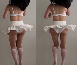 ゼロイチ軍団の姫野ひなの(23)がジャンプし過ぎてパンモロ事故の画像