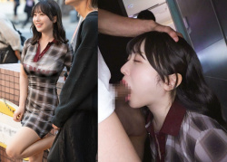 彼氏とデート中に呼び出され肉棒咥えさせられる専門学生はるか20歳の画像