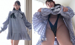 スカートめくったらド変態水着だったグラドル篠見星奈さんの画像