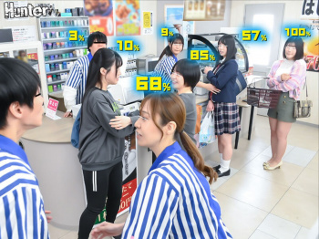 コンビニ客とヤレる確率が分かる特殊能力を持つ店員が現るの画像