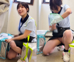 ヤク〇トのお姉さんが玄関でパンツ見え過ぎて犯されてしまうの画像