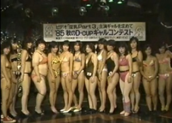 淫乳Part3 ’85秋のD-cupギャルコンテストの画像