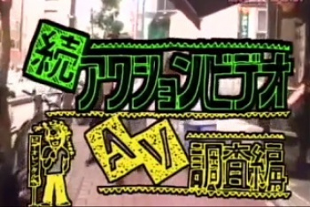 続アクションビデオ1 AV調査編の画像