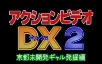 アクションビデオＤＸ２　京都未開発ギャル発掘編の画像