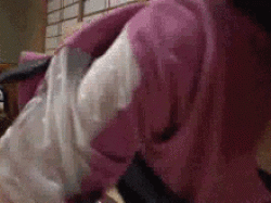 逃げる娘を追いかけ犯す…これが継父による性虐待の実態！？嫁の連れ子に中出しする寝取りGIF画像の画像