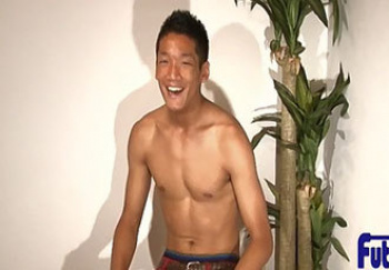 長身188cmの爽やかエロカワいいバスケ男子が男にチンコを！の画像