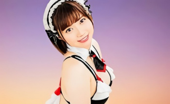 【石原希望・パイズリ】むちむち巨乳の超絶カワイイ美少女がランジェリーメイドコスプレで肉棒をご奉仕！朝から晩までエッチをおねだり、激ピストン濃密中出しセックス！の画像