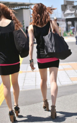 歩いてるだけでエロい！街撮りギャル画像！の画像