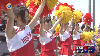 甲子園だ！甲子園チアガールの脇、脇、脇の画像
