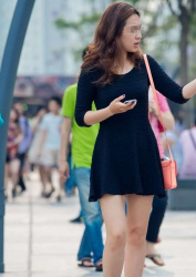 ソソる！街角ワンピース娘！の画像