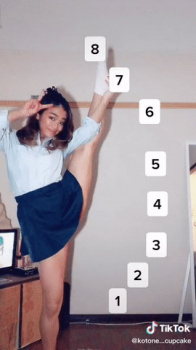 【朗報】JKの間でエッチな運動が流行するの画像