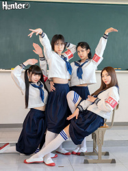 【悲報】あの新しい学校のアイドルグループがパロディAV化ｗｗｗｗの画像