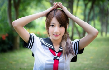 可愛らしい巨乳女子高生の卑猥さが異常な件ｗｗｗｗｗｗｗの画像