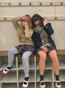 【画像】陽キャしか入学できない、それが城郷高校ＪＫなのだの画像