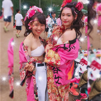 【画像】元気いっぱいな女子高生の体育祭写真でにっこりの画像