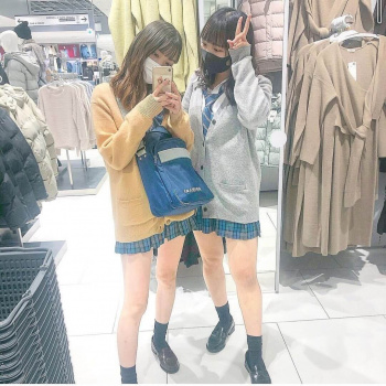 【画像】なんだかんだ新栄ＪＫちゃんを目の前にした足震えるだろ？ｗｗの画像