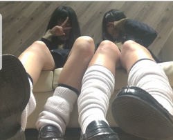 【画像】ＪＫちゃんのムチムチふとももにルーズソック最高よなの画像