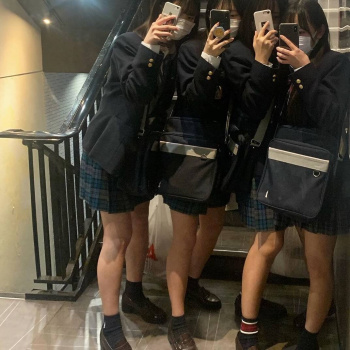 【画像】青チェしかありえない新栄ＪＫちゃん達がこちらの画像