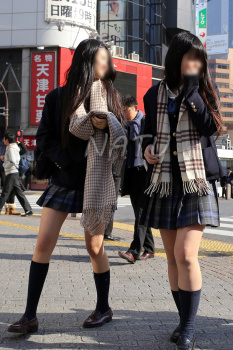 【画像】ＪＫちゃんはミニスカなのにどうして寒さに耐えられるの？ｗｗの画像