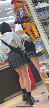 【画像】辛い朝もＪＫちゃんを見かけると元気になる街撮りの画像