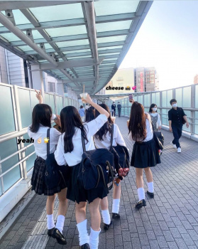 【画像】放課後に青春する女子高生たちがまじでエモいよ・・・の画像