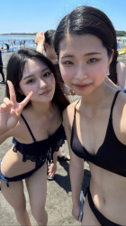 【画像】女子高生だって身体はもう大人だもんな水着姿がシコ♡の画像