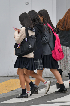 【画像】セーラー服女子高生って真面目そうだから悪いこといっぱい教えたいｗｗの画像