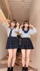 【画像】カワイイJKちゃんがニコイチで写真撮ってみたの画像