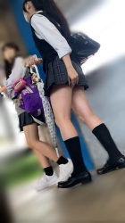 【画像】制服ＪＫに遭遇するだけで一日ハッピーな気分だよなｗｗの画像