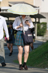 【画像】青チェのＪＫが好きだったのか制服そのものが好きだったのかどっちや・・・の画像