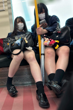 【画像】電車でこんな制服ＪＫが居たらスマホ弄るふりガン見よの画像