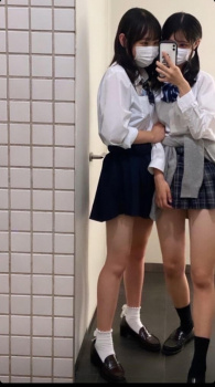 【画像】『デカ鏡じゃ～ん、写真ﾄﾛ』なニコイチＪＫちゃんの画像