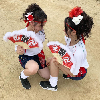 【画像】盛ってデコッてハデハデ仮装大会の体育祭なＪＫの画像