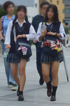 【画像】街で制服ＪＫを見かけたら心拍上昇するよなｗｗの画像