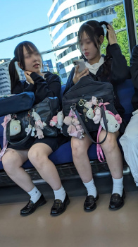 【画像】電車で制服ＪＫが目の前に来たこんな状況、お前らどうするよ？ｗｗの画像