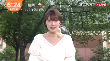 阿部華也子のエッチな胸元　めざまし　２００７２１の画像