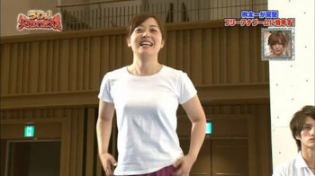 水卜麻美「Tシャツだとすぐに乳首が透けちゃうみたいですね」の画像