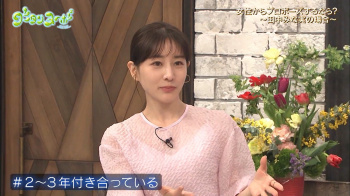 田中みな実　エロいキャミ透け　グータンヌーボ　２１０２０２の画像