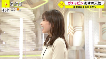 加藤綾子　エロい横乳　it!   ２１０４１１の画像