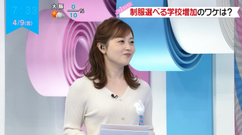水卜麻美のエロおっぱい　ZIP!　２１０４１２の画像