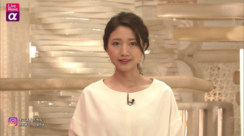三田友梨佳　おっぱい　ライブニュースα　２１０６２１の画像