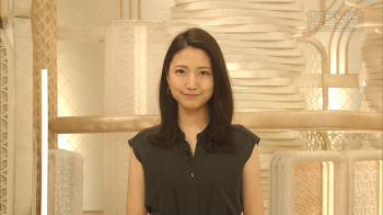 三田友梨佳　ノースリーブ　ライブニュースα　２１０７２７の画像